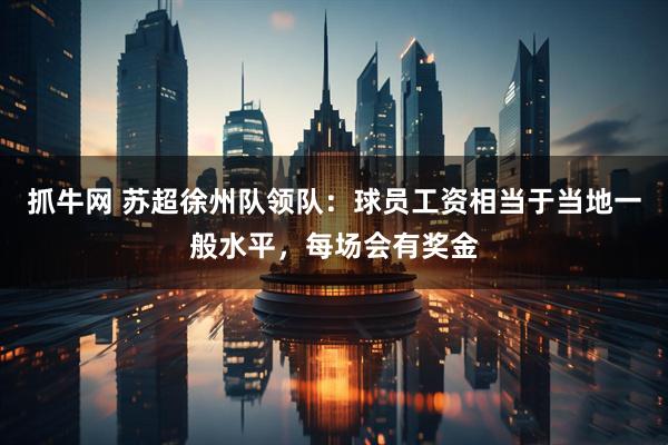 抓牛网 苏超徐州队领队：球员工资相当于当地一般水平，每场会有奖金